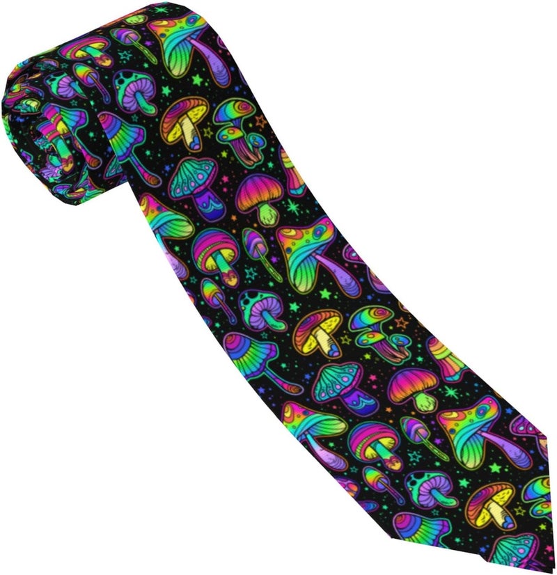 Yilad Tie for Men and Boy Novelty Fun Full Print Men's Necktie Skinny Fashion Narrow Wide - Image 1